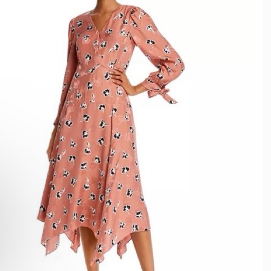 Rebecca Taylor Silk Assymetrical Dress